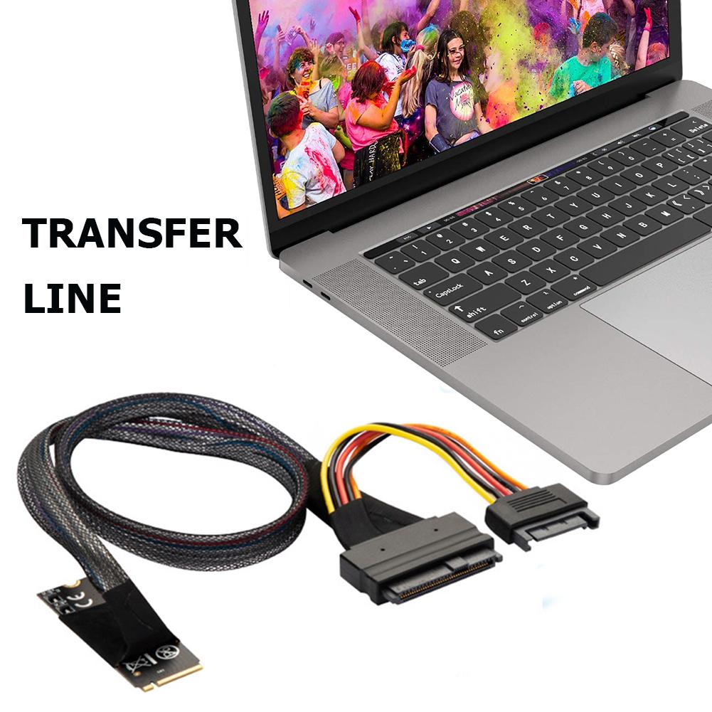 

C# M2TO8639 Кабель-адаптер M.2 M-Key to U.2 SFF-8639 для 2,5-дюймового NVMe SSD