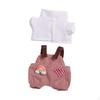 Plush Doll Clothes for 1517cm Accessories Dress up DIY Cute overalls