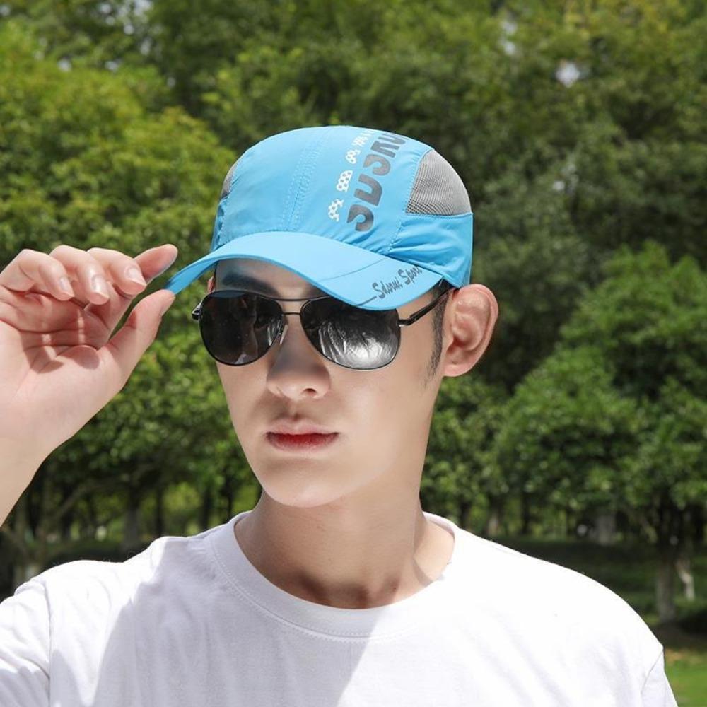 Quick Drying Sunshade Baseball Hat Ultra Thin Mesh Baseball Cap Quick Drying Hat  Mountaineering