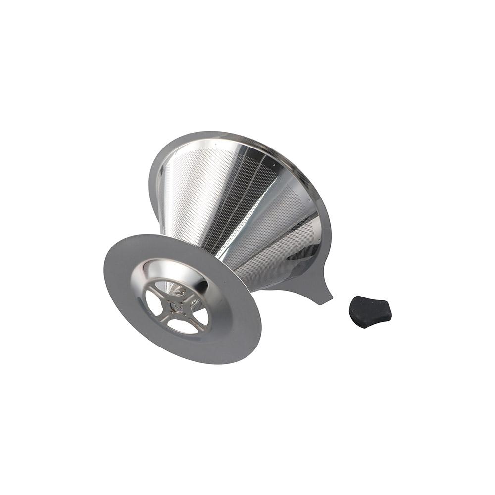 Handle with Stand Holder Reusable Cone Strainer Coffee Filter Drip Tools Pour Over Coffee Dripper