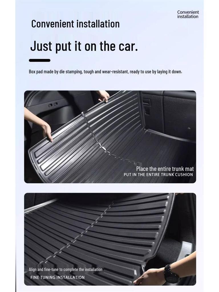Nissan Trunk Mat for Sylphy, Qashqai, Teana, X-Trail, Terra, Qirida, Kicks, Murano, Paladin, Tu Da Tu