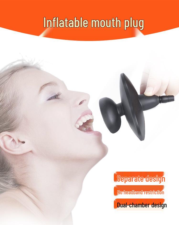 Psylocke Aufblasbarer Fesselknebel: Erotisches Gerät für Männer & Frauen