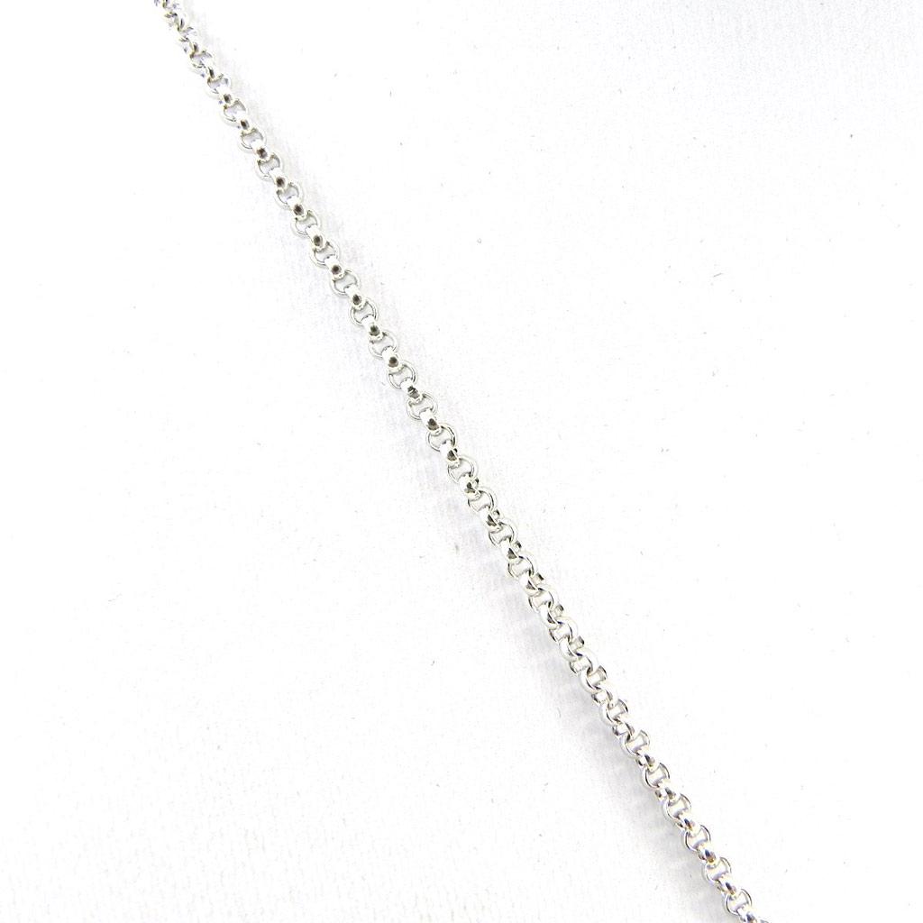 Altesse [G6883] - Milky White 'Scarlett' Silver Necklace