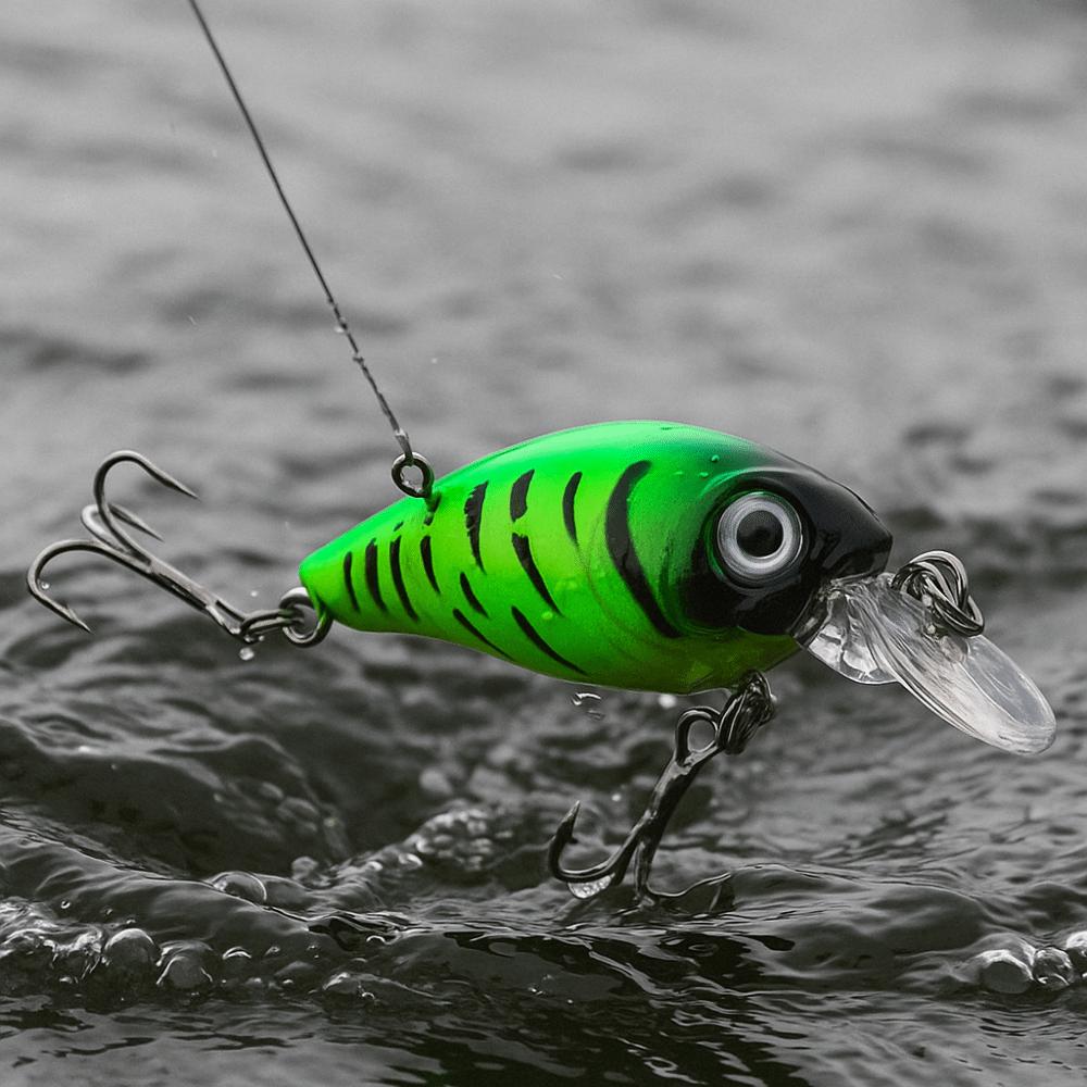 8Pcs/Box Micro Hard Bait Fishing Lure Floating Topwater Fishing Bait  Saltwater Fishing