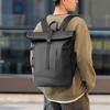 Men's Fashionable Roll-Up Backpack, Large Capacity Travel & Laptop Bag, Schoolbag for College Students