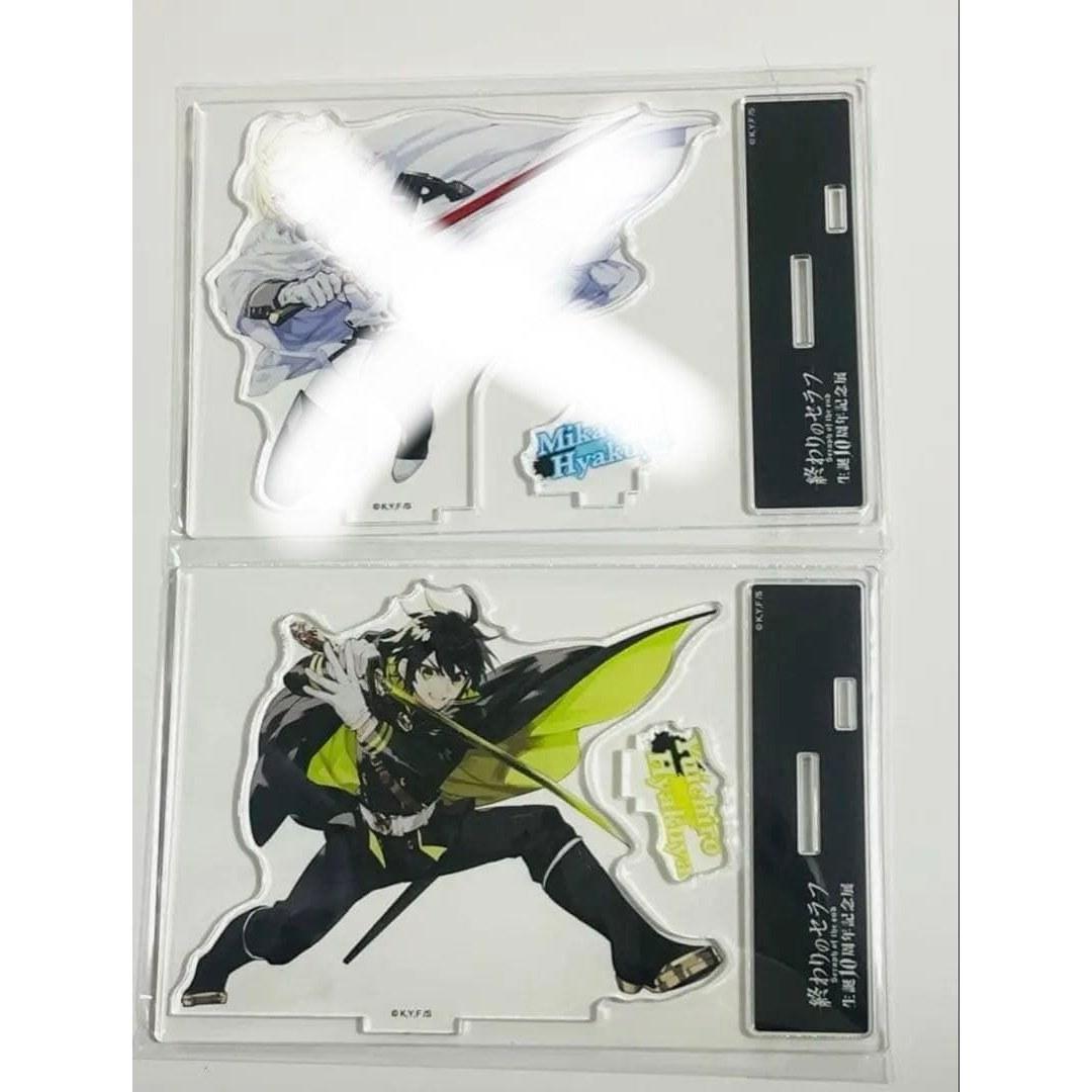 Owari no Seraph Hyakuya Yuichiro Acrylic Stand 10th Anniversary Exhibition
