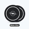 For Opel Car Coaster Water Cup Bottle Holder Anti-slip Pad Mat Auto Decoration Insignia Corsa Grandland Antara Zafira Mokka YC4