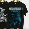 Metal Gear Solid 2 Tee Unisex Short Sleeve Shirt S-5XL