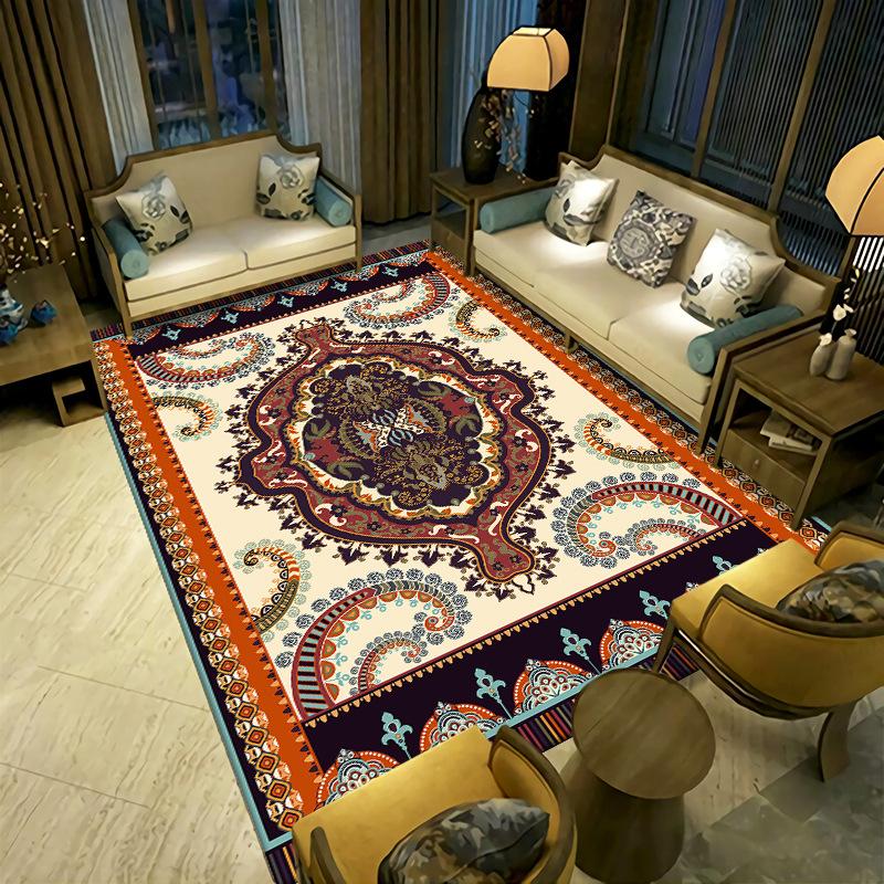 European Style Carpet Living Room Simple Coffee Table Sofa Bedroom Bedside Carpet Household Large Area Carpet