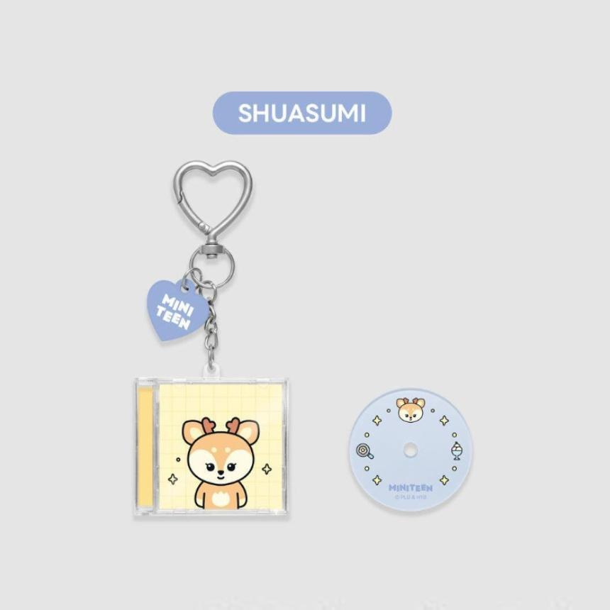 MINITEEN MINI PORTACHIAVI CD SEVENTEEN MERCHANDISE, Ufficiale, Originale, Autentico, KPOP
