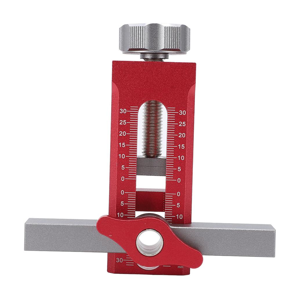 Cabinet Door Installation Positioner Aluminum Alloy Adjustable Cabinet Door Mounting Jig Tool for DIY Most Cabinet Doors