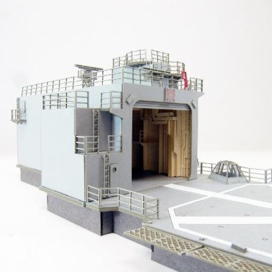 Sankei DD Helicopter Deck Papercraft 1/144 Hatsuyuki-class MK08-09