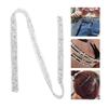 1pcs Hotfix Trim Crystal Trim Ribbon 1 Yard Length Diamond Mesh Wrap Rhinestone Ribbon  For Sewing