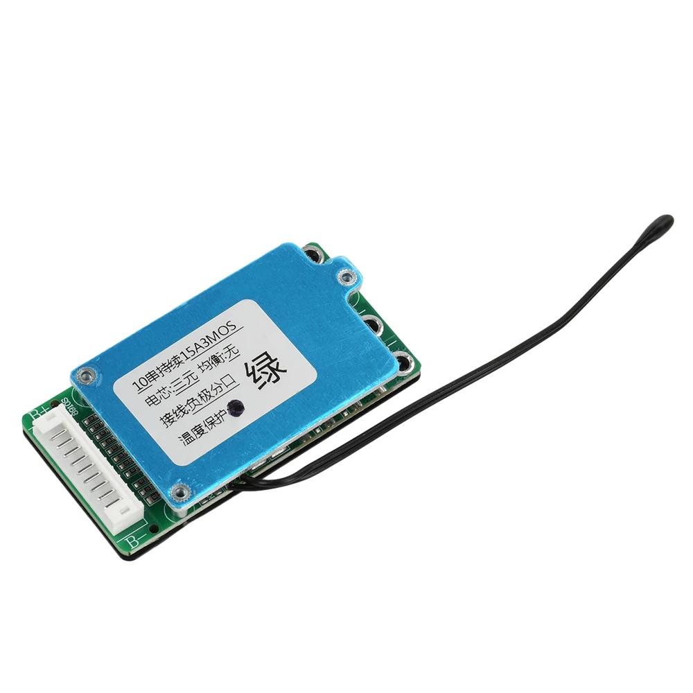 1/2pcs BMS 10S 36V 15A Li-ion Lithium-ion 18650 Battery Protection Board with Overcharge Overdischarge Overcurrent and Short Cir