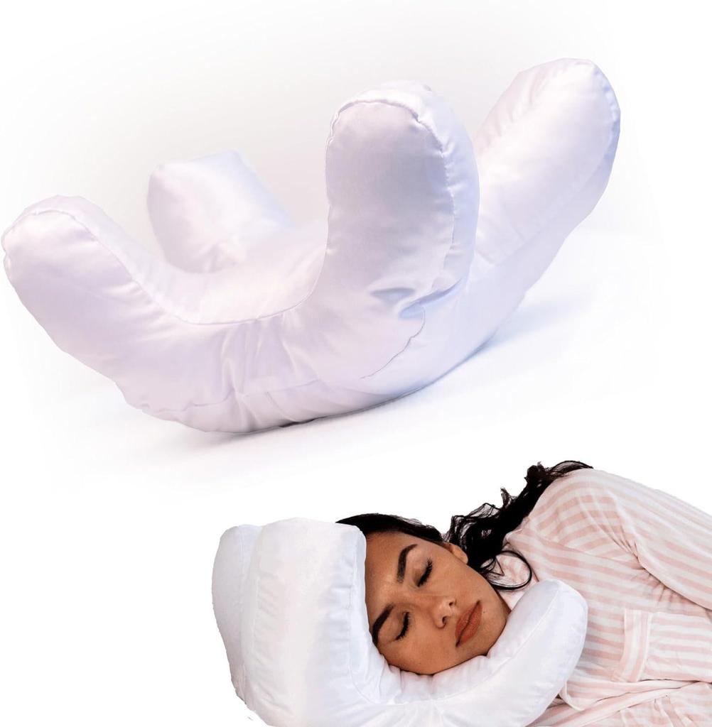 Ultra-Soft Cervical Pillow: Neck Support, Anti-Wrinkle, Cotton-Filled for Deep Sleep