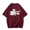 White cotton short-sleeved t-shirt women's new summer American high street loose large size fat mm half-sleeved top ins