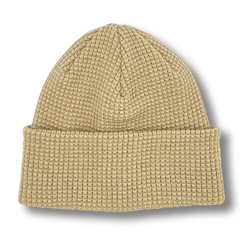 

[yokoami] knit hat merino wool made in Japan Domestic production watch beanie ladies men s Cold protection (wool/cream beige)
