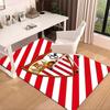 Sevilla Fc Crest Design Area Rug for Office, Chair Rug, Decorative Carpet Livingroom Mat, Large Size Fan gifts Christmas gifts
