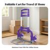 Aluminum Folding Hand Truck Portable Handle Utility Cart for Shopping