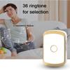 Home Security Welcome Wireless Doorbell Smart Home Door Bell Alarm LED Light 36 Songs With Waterproof Touch Button Smart Alarm