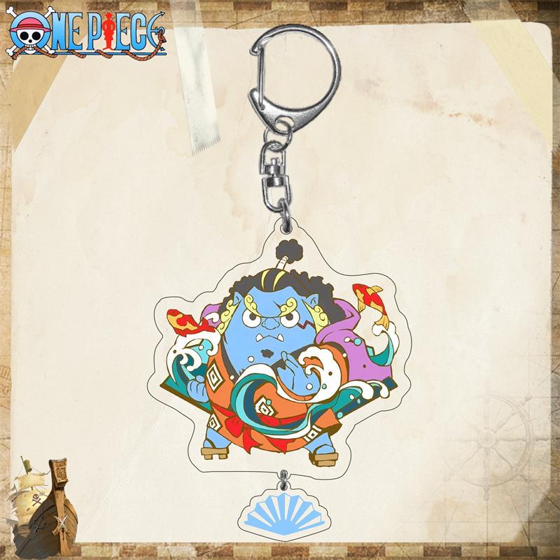 One Piece Luffy Acrylic Keychain - Chopper, Zoro, Anime/Manga, 2D Acrylic Keychain/Cartoon Keychain Gift
