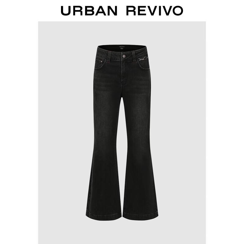 

UR Women s Retro Washed High-Waist Flare Jeans 30