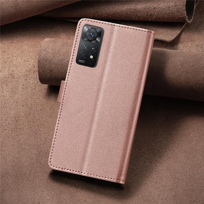 Wallet Flip Anti-theft Case For Xiaomi Redmi Note 11 Pro 4G 11S Note11 Pro 11Pro 5G Leather Cover RFID Blocking Protective Bags