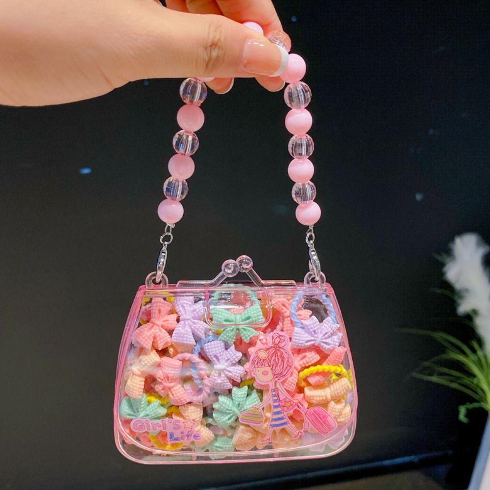 Sweet Hair Ropes Cute Cartoon Headbands Fashion Bow Hair Ties  for Kids