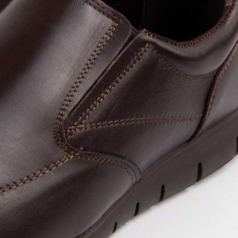 Herren-Leder-Mokassin. Purapiel Komodo2 103073