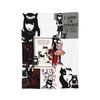 Cartoon E-Emily the Strange Fleece Throw Blanket Cats Blanket for Bed Car Super Warm Quilt,