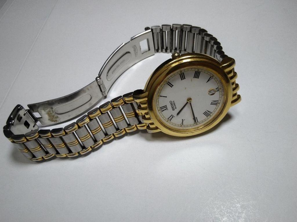 [USED] SEIKO Quartz Watch Gold/Silver