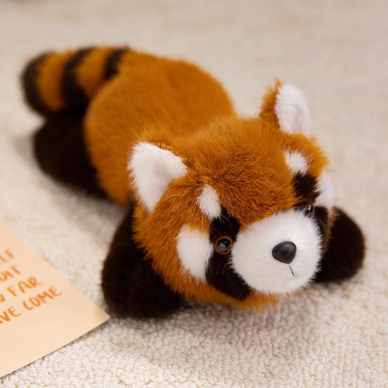 Plush Toy: Green Frog, Sleepy Raccoon, Panda Pillow - Children's Gift