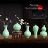 Celadon Antique Ceramics Vase: Elegant Chinese Ornament for Floral Arrangement and Home Decor