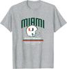 Miami Hurricanes 2025 College Football Playoff Retro Helmet T-Shirt