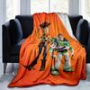 1 st, Toy Story Woody & Buzz Lightyear Filt Heminredning, Soffa, Utomhus, Presentidé, Flanell, Sovrum, Vardagsrum, Resa, Camping, Bilbruk