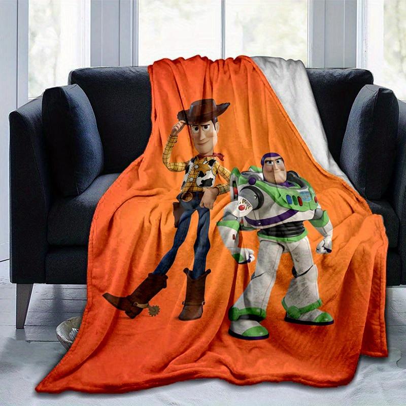 1 st, Toy Story Woody & Buzz Lightyear Filt Heminredning, Soffa, Utomhus, Presentidé, Flanell, Sovrum, Vardagsrum, Resa, Camping, Bilbruk