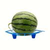 10/5Pcs Durable Blue Plastic Watermelon Support Trays - Anti-Rot, Sturdy Design For Garden & Farm Fruit Display, Ideal For Melon