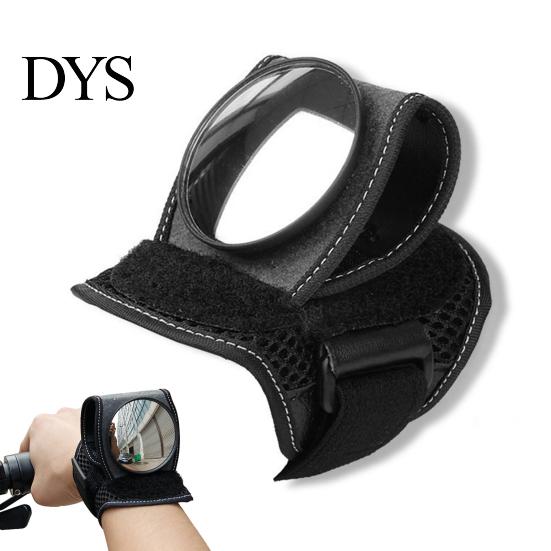 Rear View Mirror Wrist Mount Bicycle Rearview Wristband Lightweight Adjustable Wearable Cycling Safety Mountain Road Bike Accessories
