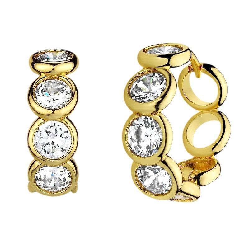 Women'S Fashion Ear Buckles, Autumn Geometric Design Earrings, Wind Earrings