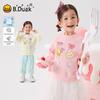 B.Duck Girl's Cartoon Print Long Sleeve Sweatshirt