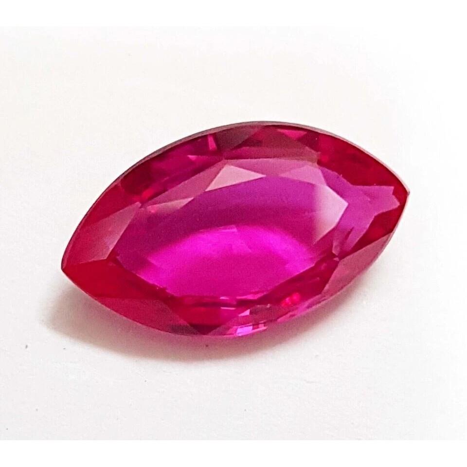 Natural Pink Sapphire Marquise Cut 10.90 Ct Rare Certified Loose Gemstone