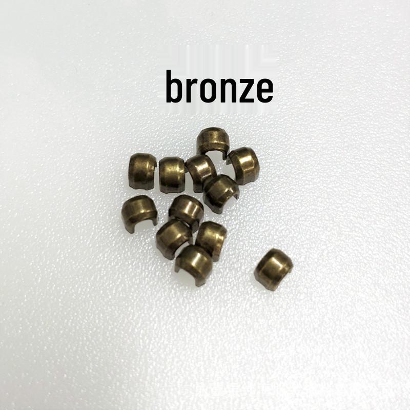 Metal Zipper Top & Bottom Stops: No. 3, 5, 8, 10 | I-Shaped, U-Shaped, Four-Pronged Codes