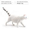 Cat Cartoon Pvc Sculpture With Realistic Form For Home Display Gift Childrens