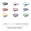 1PCS Pet collar anti suffocation adjustable safety buckle cat and dog decoration pendant neck ring 2