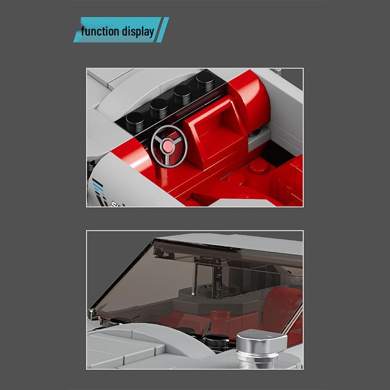 Yuxing Model King 27050 Martin Boy Educational Sports Car Building Blocks - Toy Car & Birthday Gift
