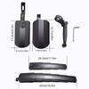 Bicycle Mud Guard Quick Release Bicycle Front and Rear Fenders Extendable Bike Mudguard for Travel Mountain Trail Road Trip