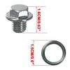 Transmission Drain Plug Repair 90341-10011 Gasket 35178-30010 For Toyota Lexus