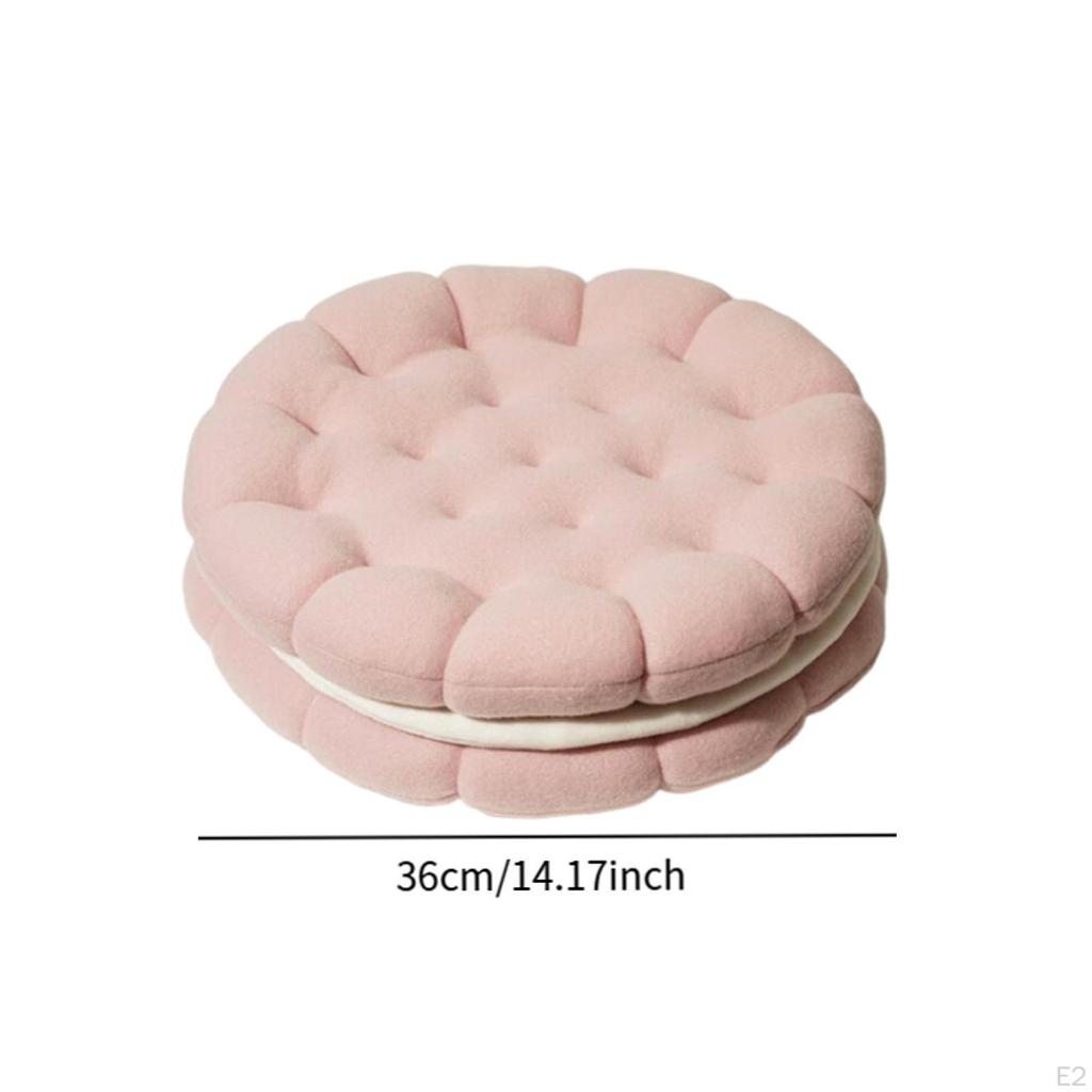 Biscuit Shape Cushion Pillow Chair Pad Seating for Office Tatami