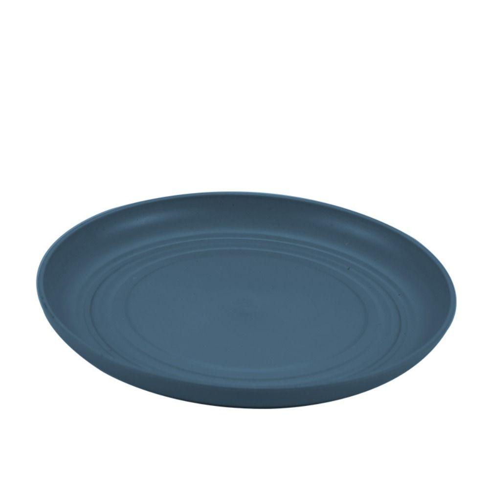 

15 см пшеничная соломенная многоразовая тарелка-вертел, экологичная круглая обеденная тарелка, блюдо для подачи фруктов, хлеба, десерта, переносная столовая посуда темно-зеленого