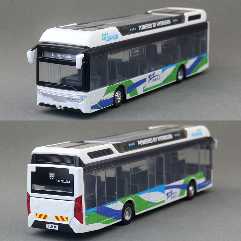 1/50 Bus Turistico di Lusso Giocattolo Diecast Modello Miniatura Pull Back Suono & Luci Collezionabile Educativo Regalo Per Ragazzo Bambini